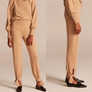 Rebecca Taylor Cashmere Jogger, Camel XS NWT